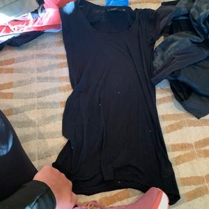 black tee by twenty. bought at SAKS